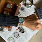 SEIKARABIC DIAL - BLUE CRYSTAL