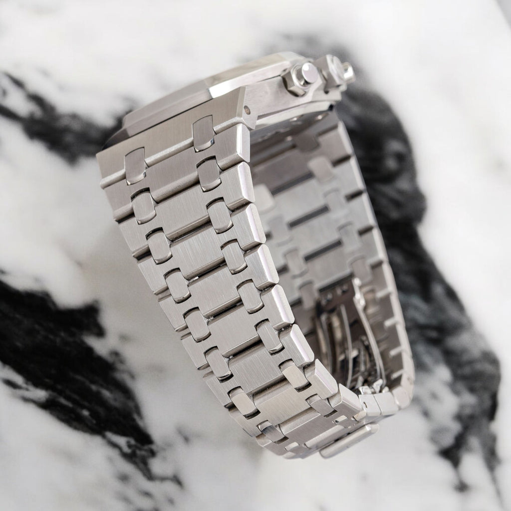 SEIKO MOD ROYAL OAK CHRONO | BLEU