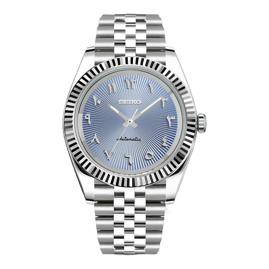SEIKO MOD ARABIC DIAL | ICE BLUE