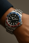 SEIKOMOD ATLAS GMT | Bleu Rouge - SEIKOMOD